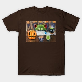 "Witch's Brew" - Frogs After Five collection T-Shirt